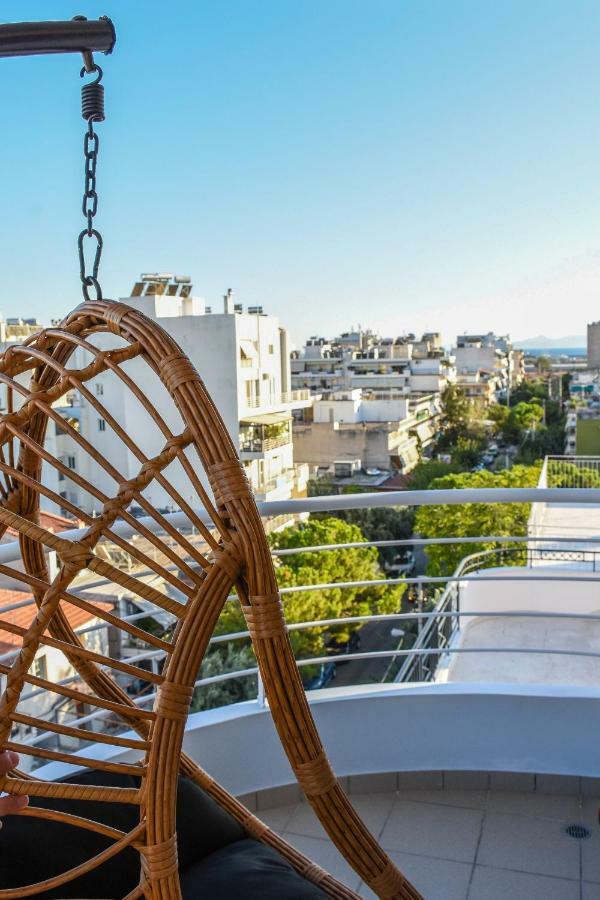 Boutique Penthouse Next To Stavros Niarchos Foundation Apartment Атина Екстериор снимка